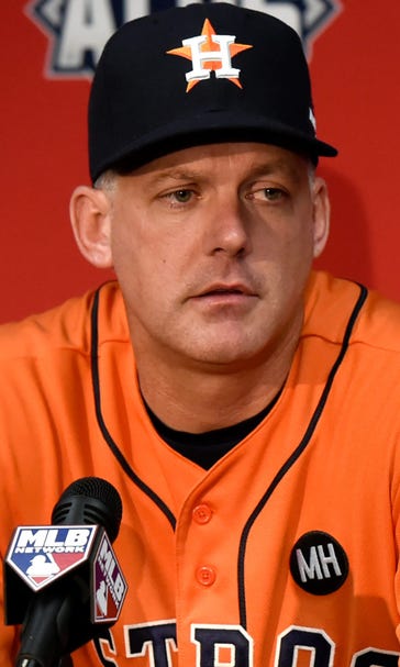 Hinch not satisfied with ALDS exit but 'very, very proud' of Astros' 2015